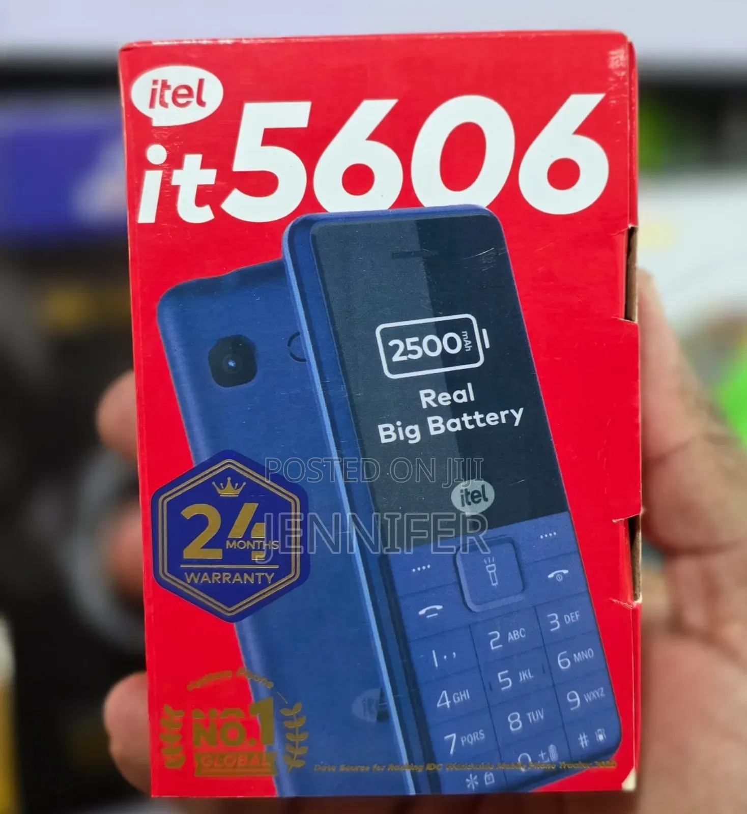 New Itel it5606 Black