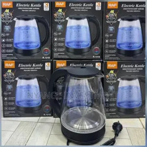 2.0l Raf Glass Kettle. Glass Kettle Raf Brands
