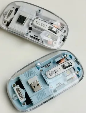 Transparent Wireless Rechargeable Magnetic Mouse