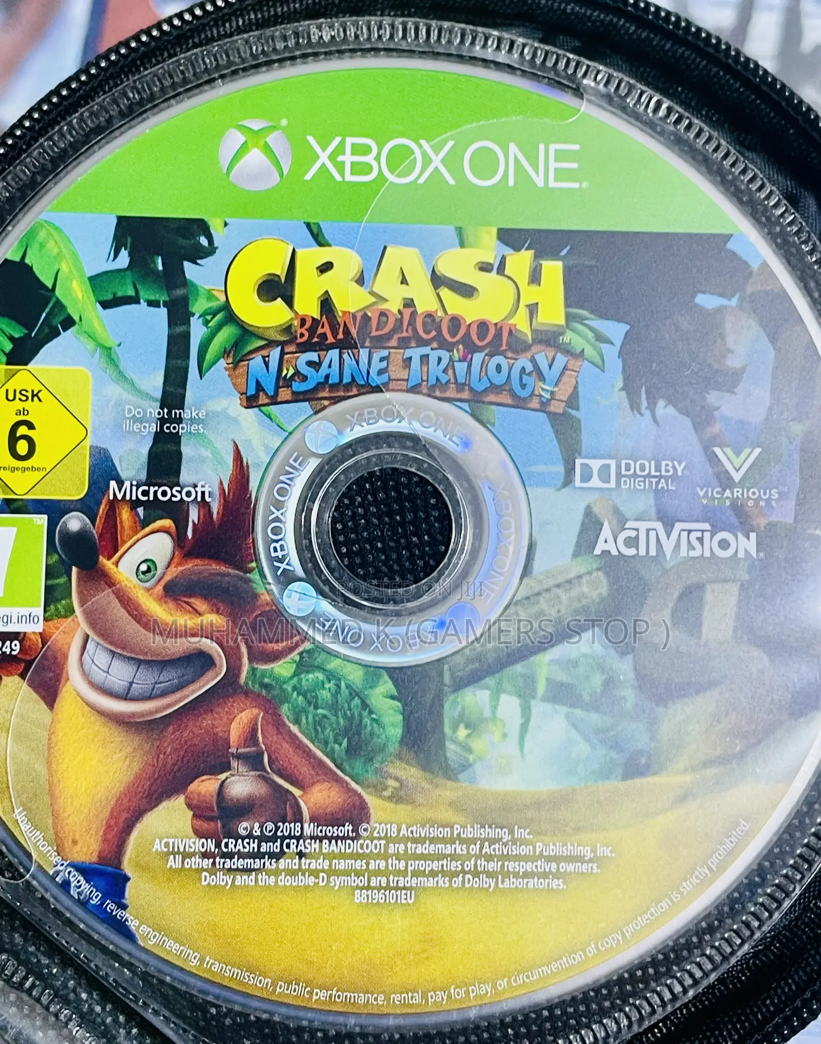 Crash Bandicoot N Sane Trilogy