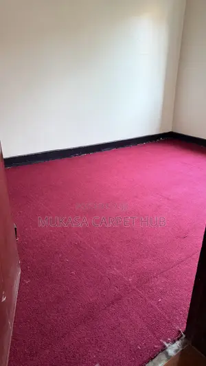 Beautiful Maroon Decorative Carpet
