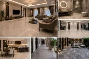Luxury Floor Finishing Wall Tile Design Services