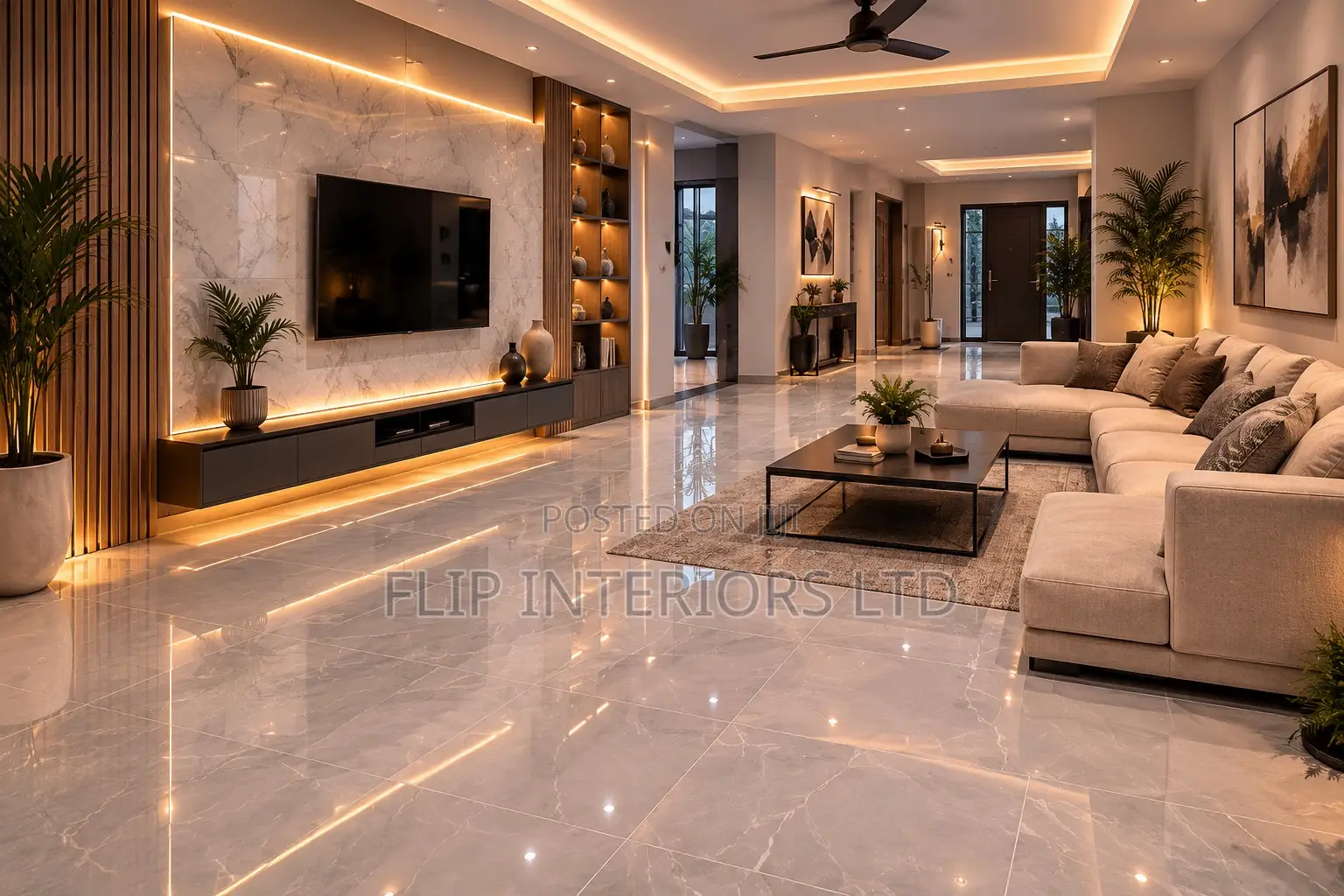 Decorative Interior Tile Flooring Installation Services
