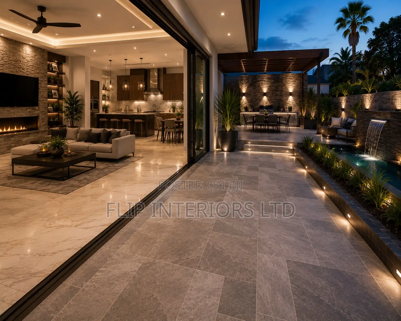 Modern Decorative Tile Wall Surface Installations
