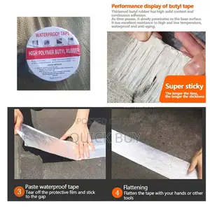 High Polymer Butyl Rubber Waterproof Tape