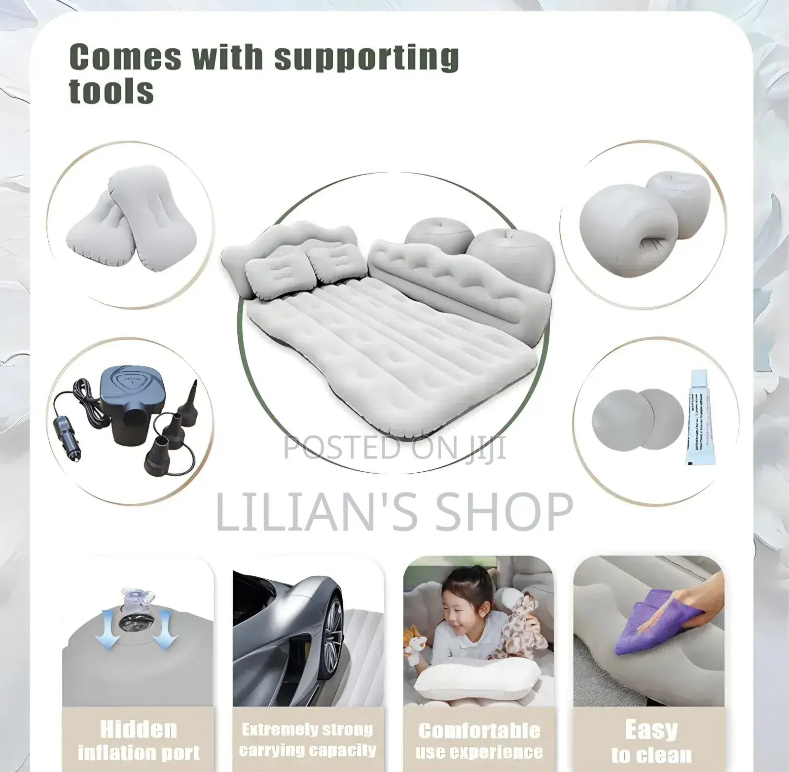 Inflatable Car Air Mattress