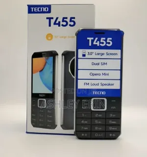 New Tecno T455 Black