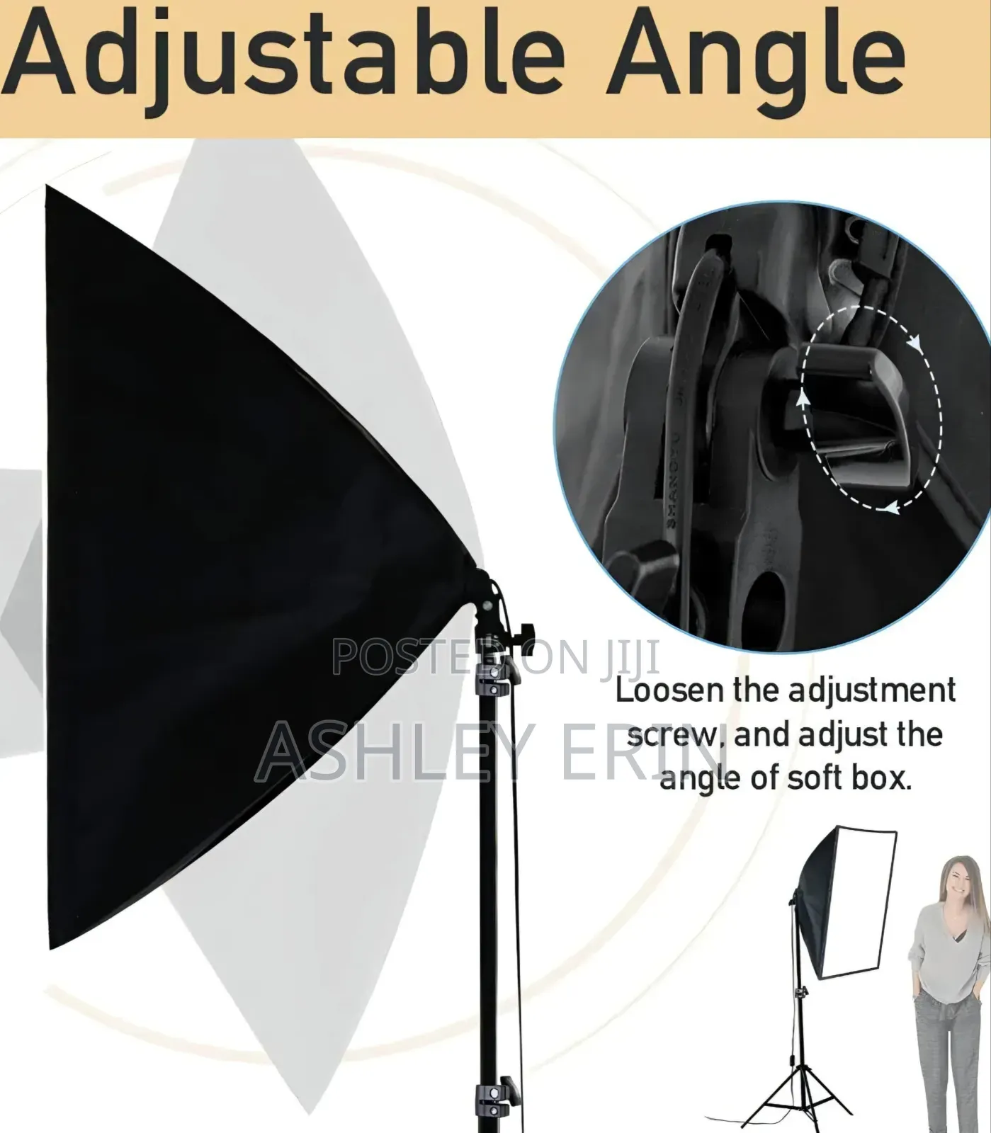 Professional Photography Studio Softbox Lighting Kit