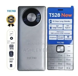 New Tecno T528 Gray