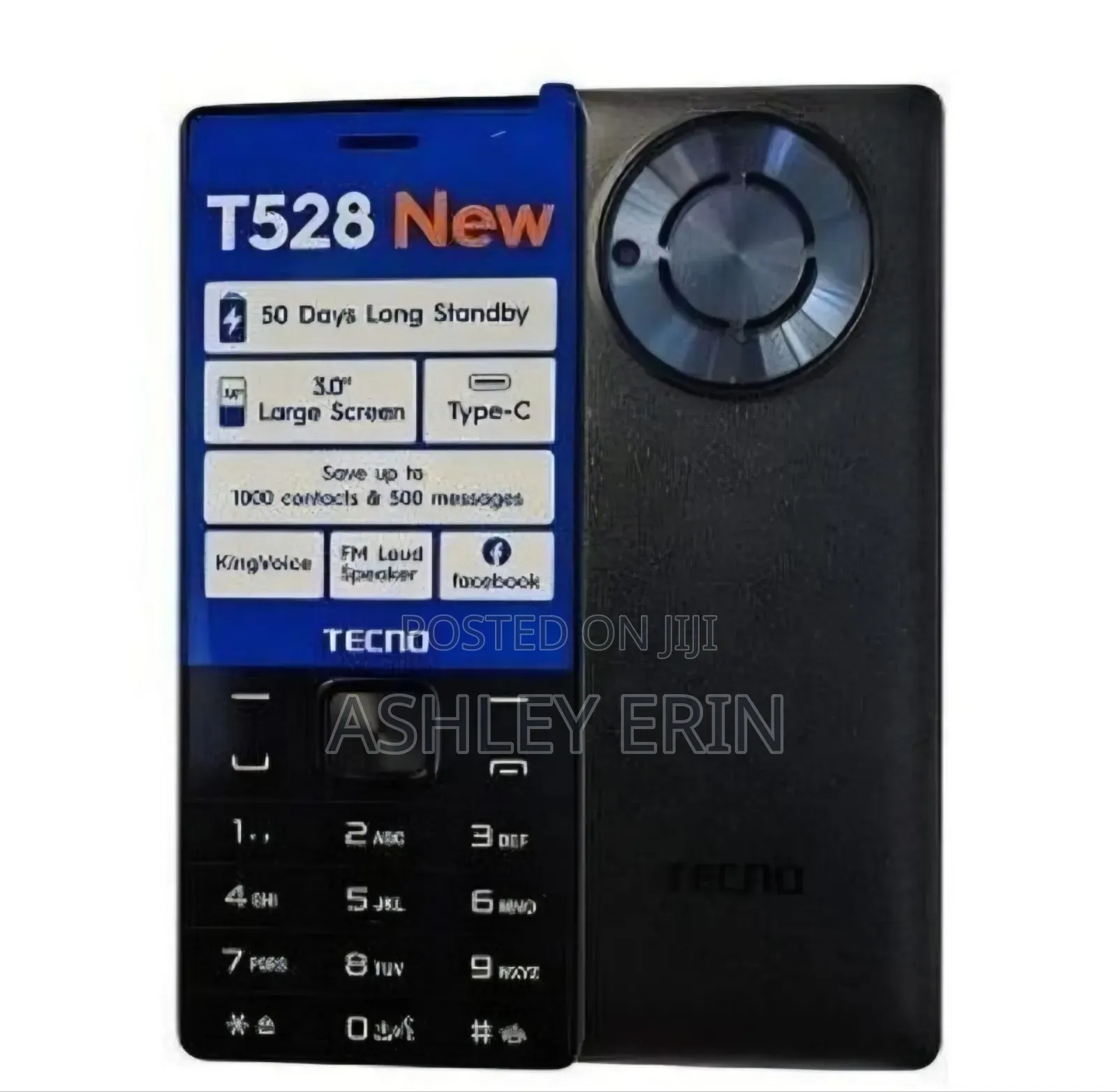 New Tecno T528 Gray