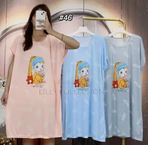 Cotton Dresses Night Wear