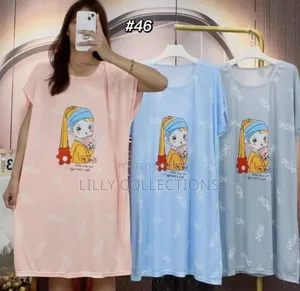 Cotton Dresses Night Wear