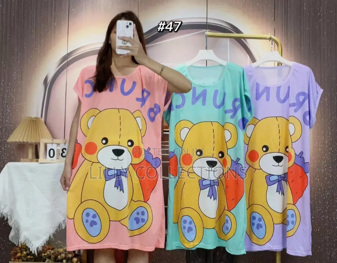 Cotton Dresses Night Wear