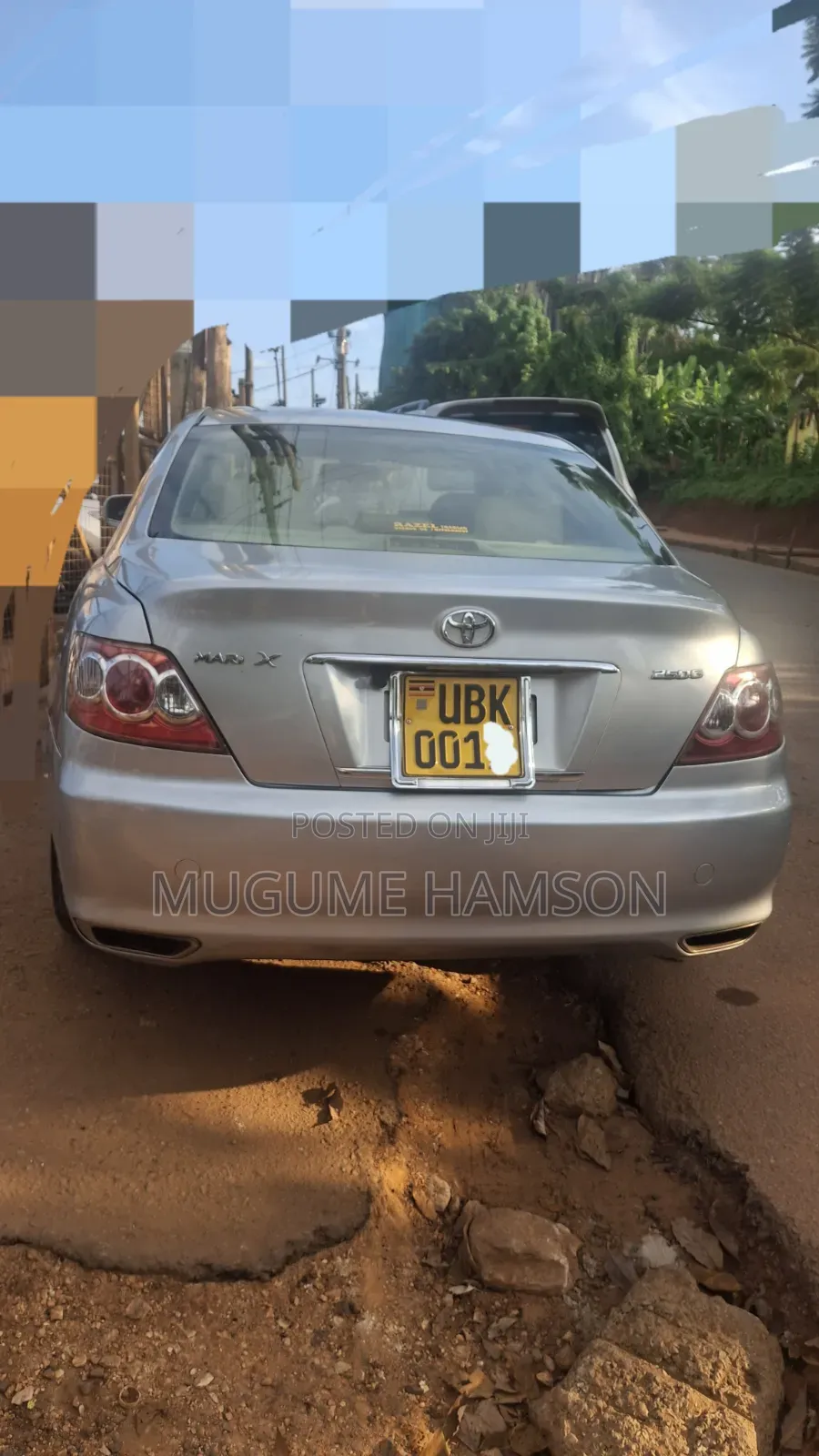 Toyota Mark X 2008 Silver