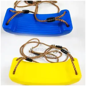 Heavy-Duty Plastic Swing Seats With Adjustable Ropes
