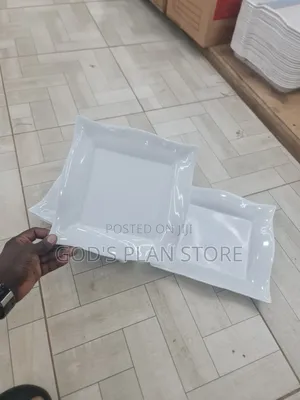 Genuine Melamine Plates Melamine Plates 12pcs (Square)