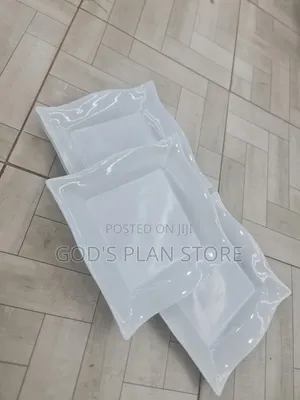 Wavy 12pcs Melamine Plates Melamine Plates