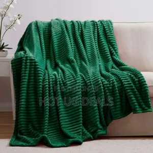 5*6 Soft Warm Fleece Throw Blanket - Green