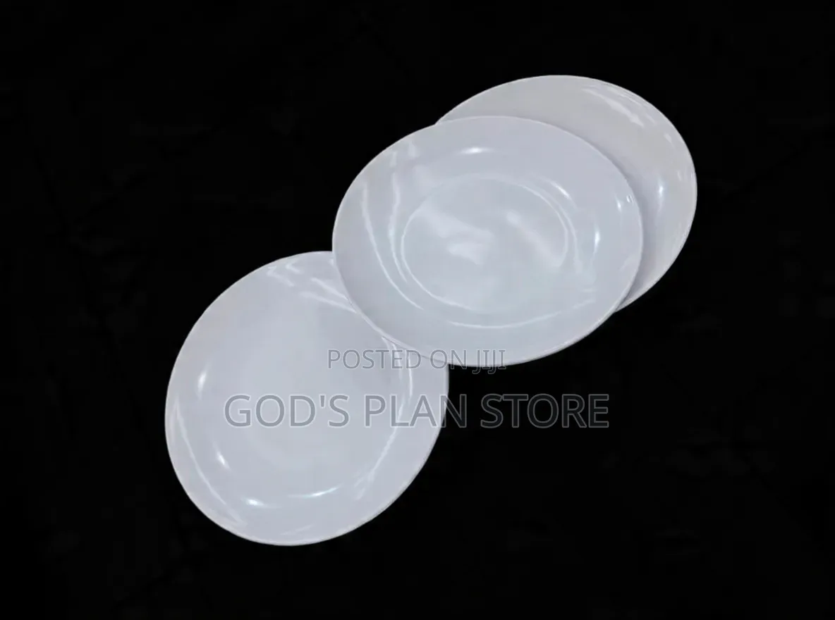 Stackable 12pcs Serving Melamine Plates Melamine Plates 12pcs