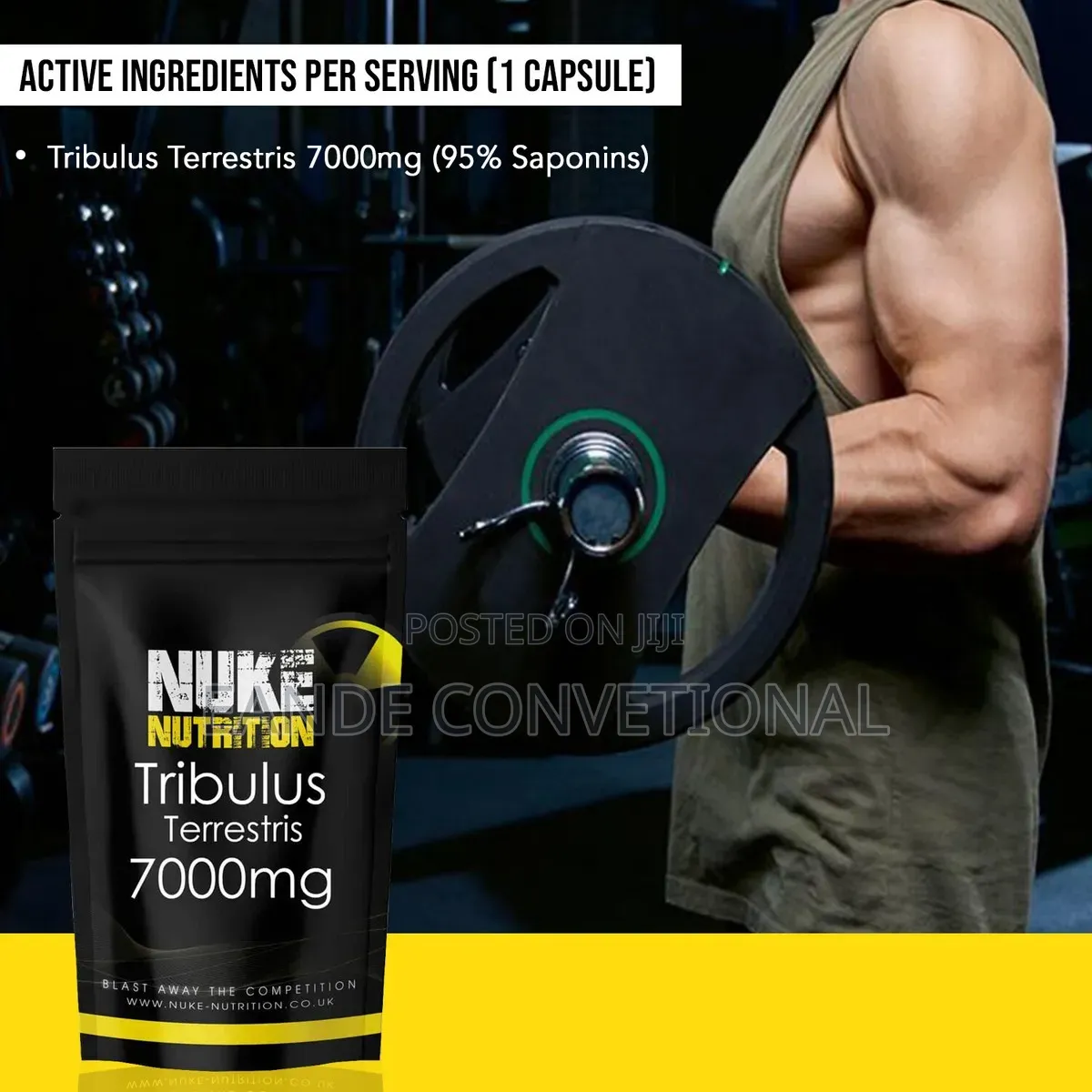 Nuke Nutrition Tribulus Terrestris Capsules