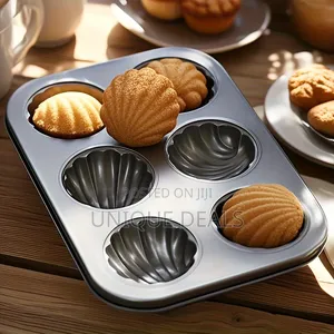 6 Hole Cake Cookie Baking Tray
