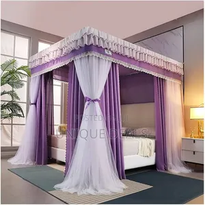 Bed Canopy Luxury Mosquito Net With Curtains