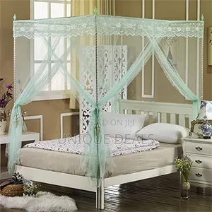 4 Stand Mosquito Net Stainless Steel Bed Tent Pole