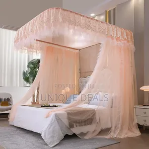 Bed Canopy U-Shaped Mosquito Net for Home Bedroom