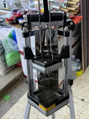 Manual Commercial Potato Chipper With Stand