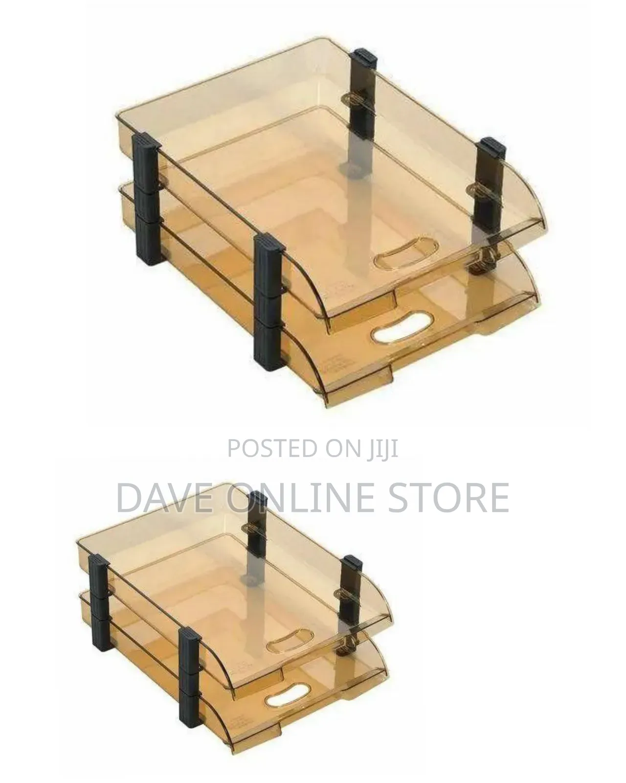 2 Tier Acrylic Desk Organizer