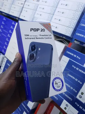 New Tecno Pop 20 128 GB Black