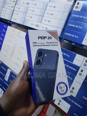 New Tecno Pop 20 128 GB Black