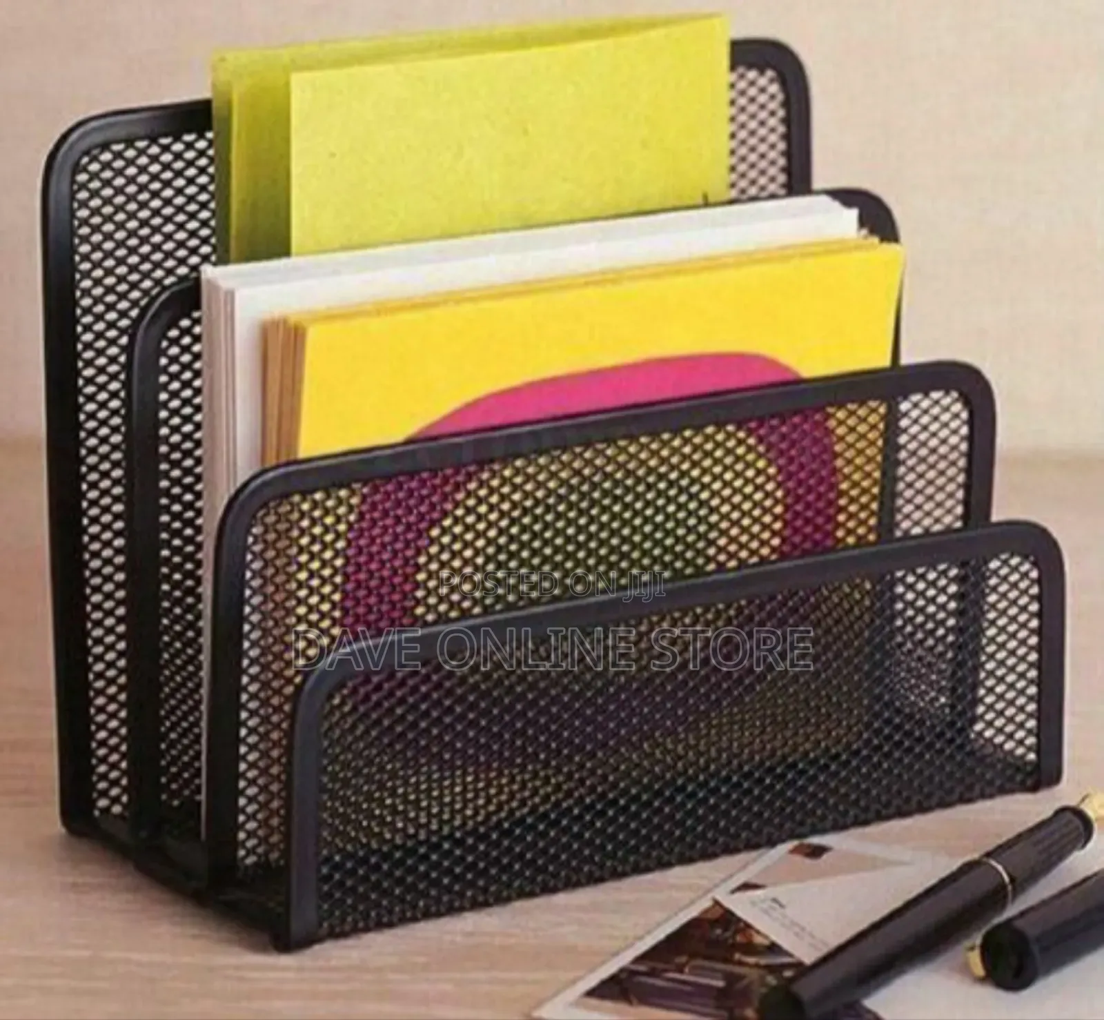 Professional Mesh Desk Organizer and Mail Sorter