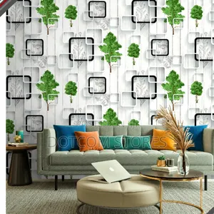Modern Geometric 3d Wallpaper Per Roll