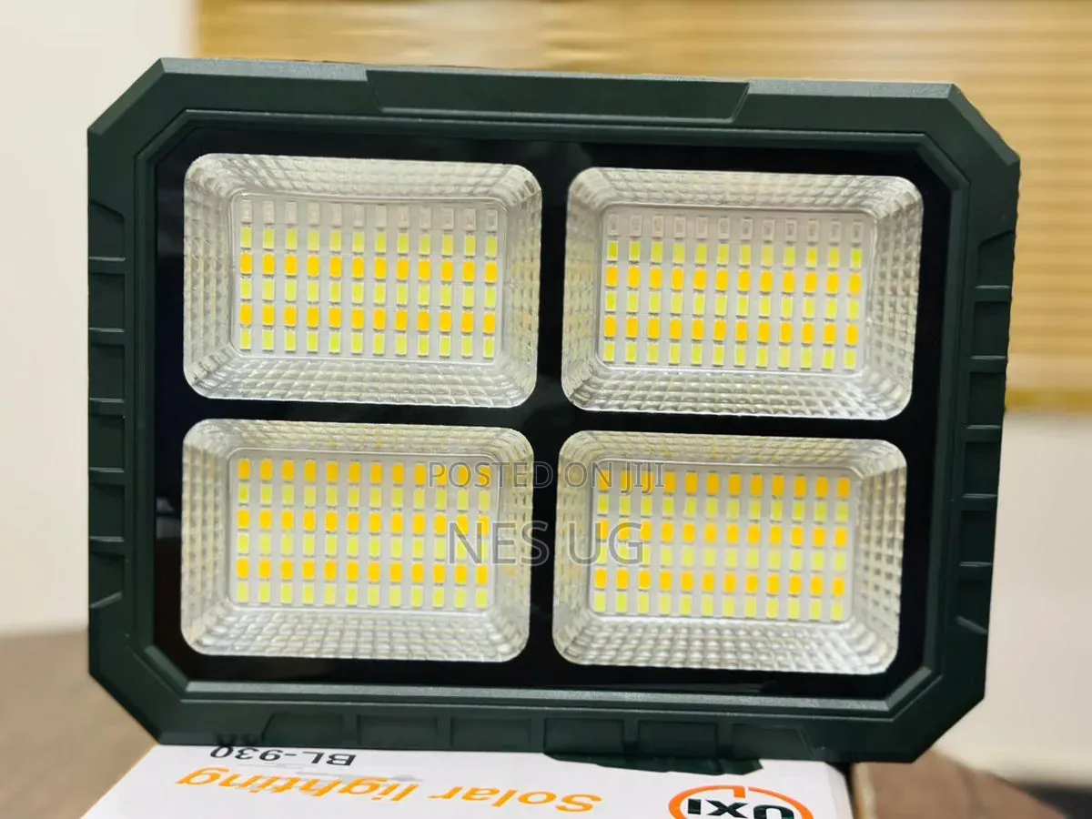 Solar Light 200w With Remote Control Phone Charging Ports