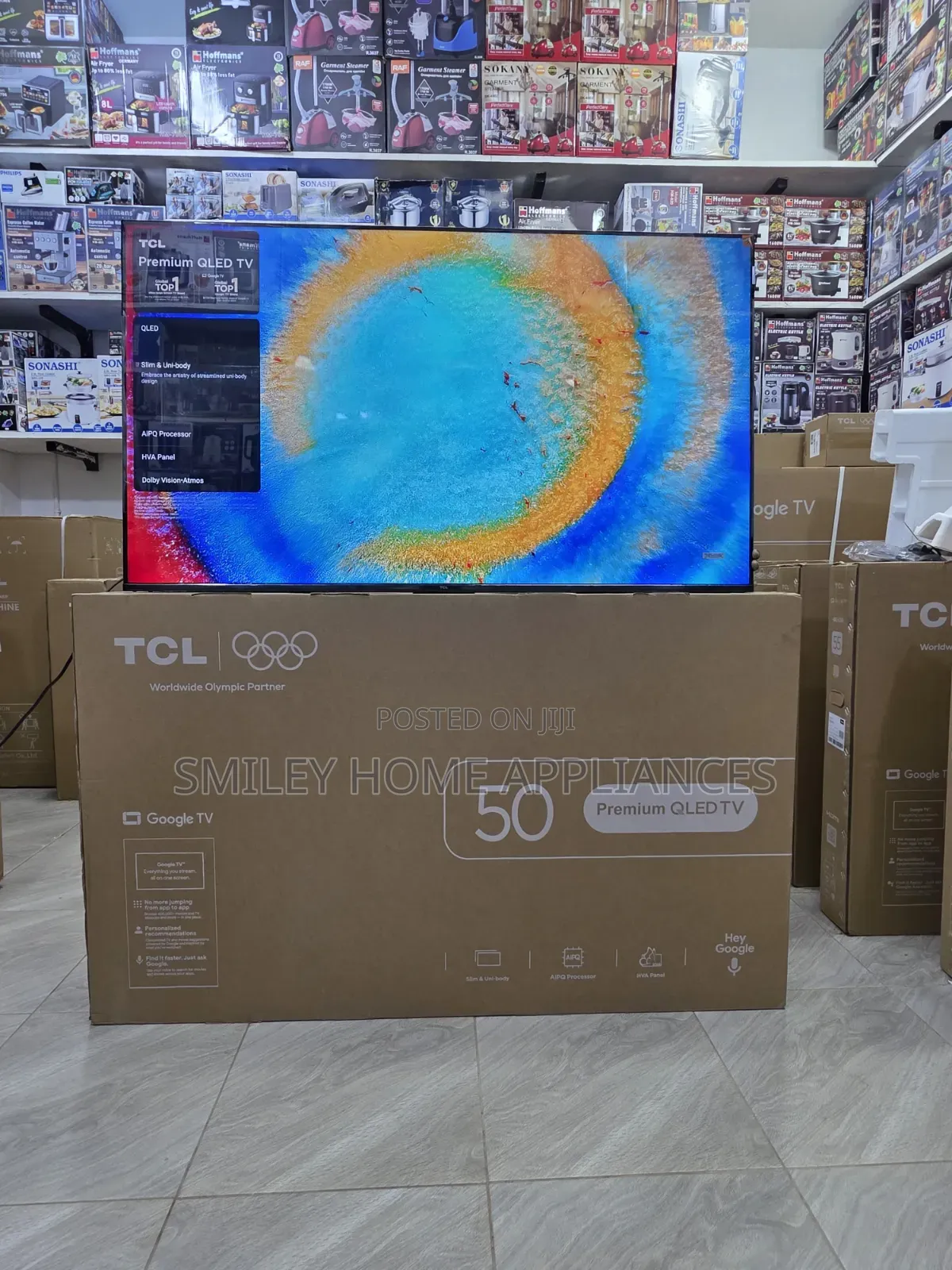 2026 Brand New Release TCL 50p7l Model Premium Qled- Google Pro Tv