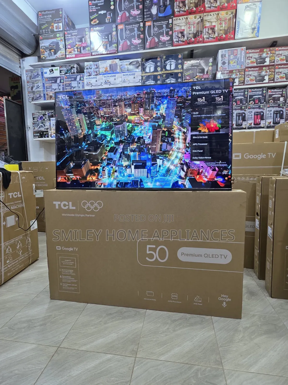 2026 Brand New Release TCL 50p7l Model Premium Qled- Google Pro Tv