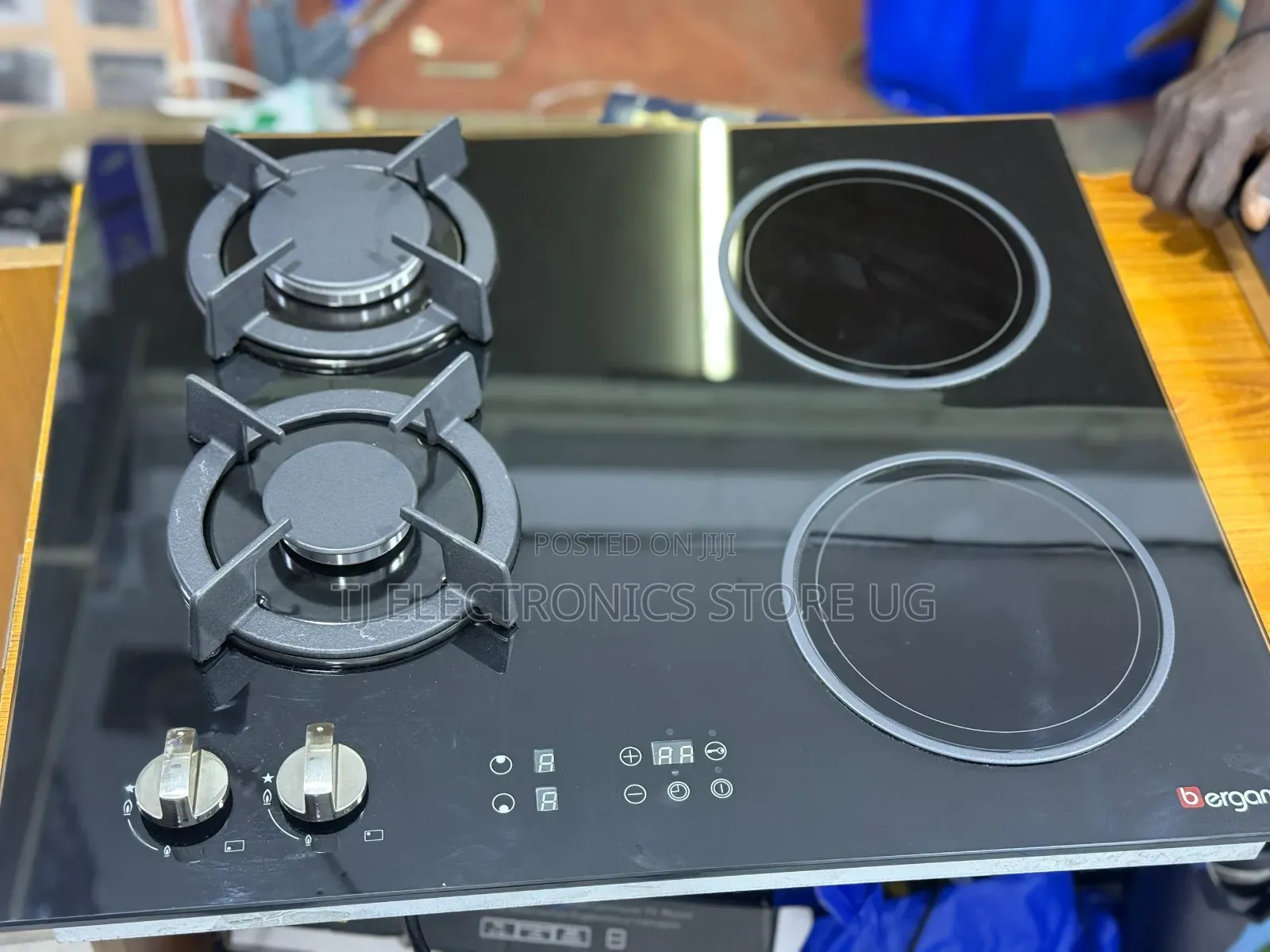 Bengomo 2 Gas 2 Ceramic Hob Cooker
