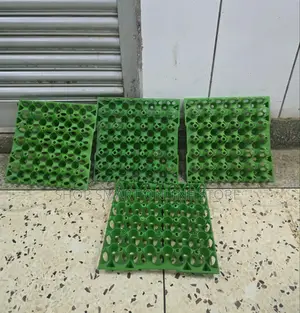 50pcs Green Plastic Egg Trays Plastic Egg Trays 50pcs