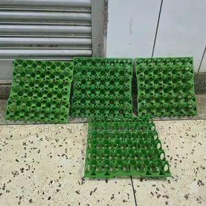 50pcs Green Plastic Egg Trays Plastic Egg Trays 50pcs