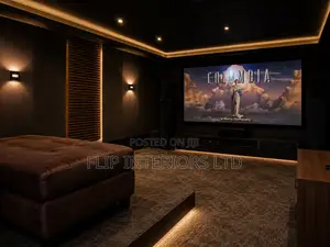 Modern Cinema Construction Interior Design Services
