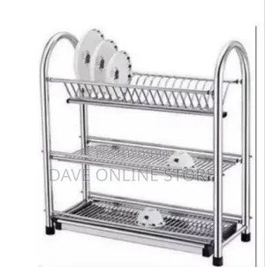 Three-Tier Multi-Purpose Dish Drying Rack
