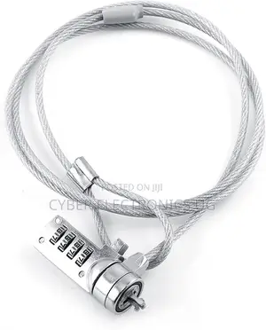 Laptop Lock Security Cable, Keyless 4 Digit Combination Tablet Lock