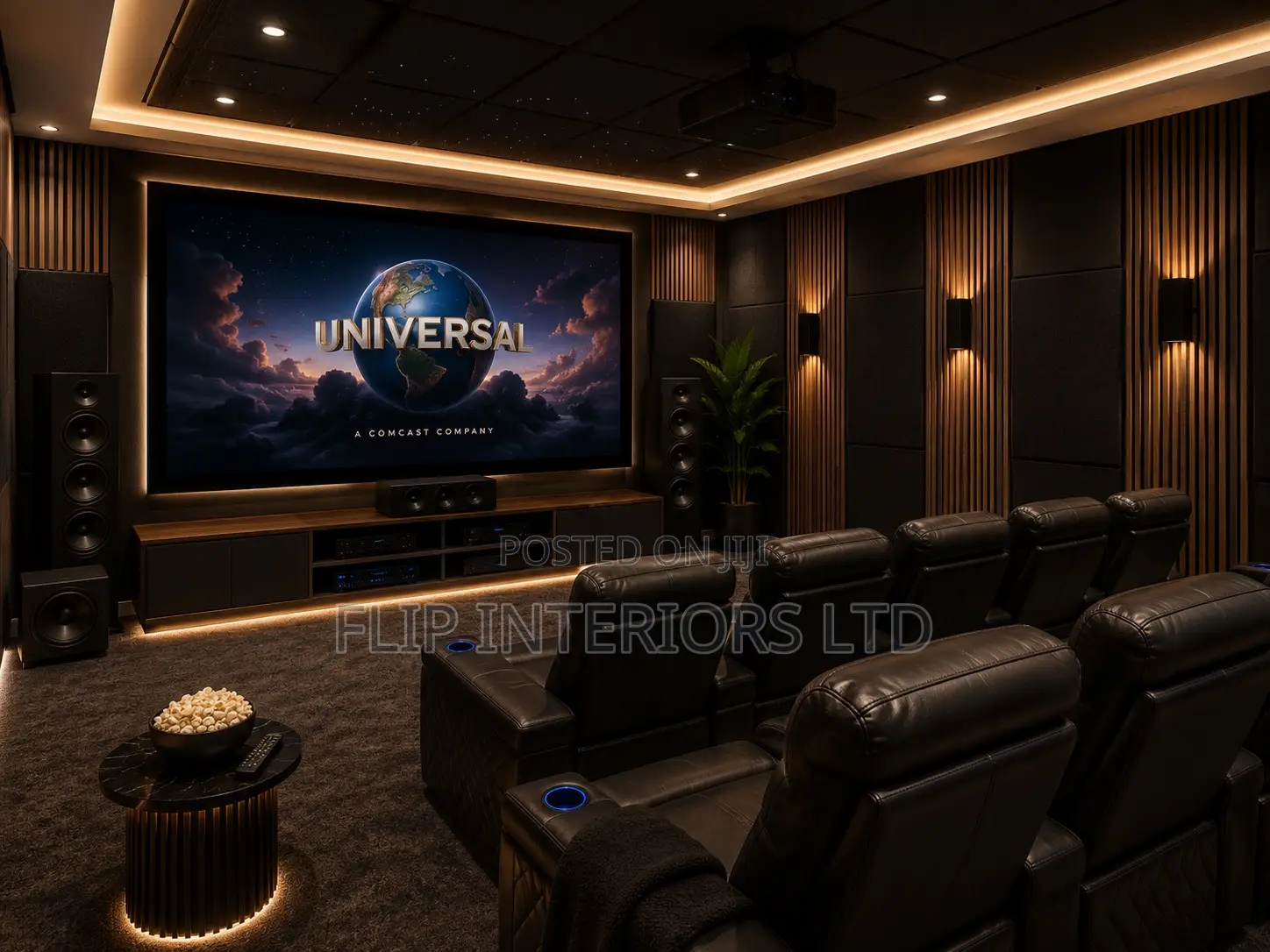 Professional Acoustic Wall Cinema Ceiling Installations