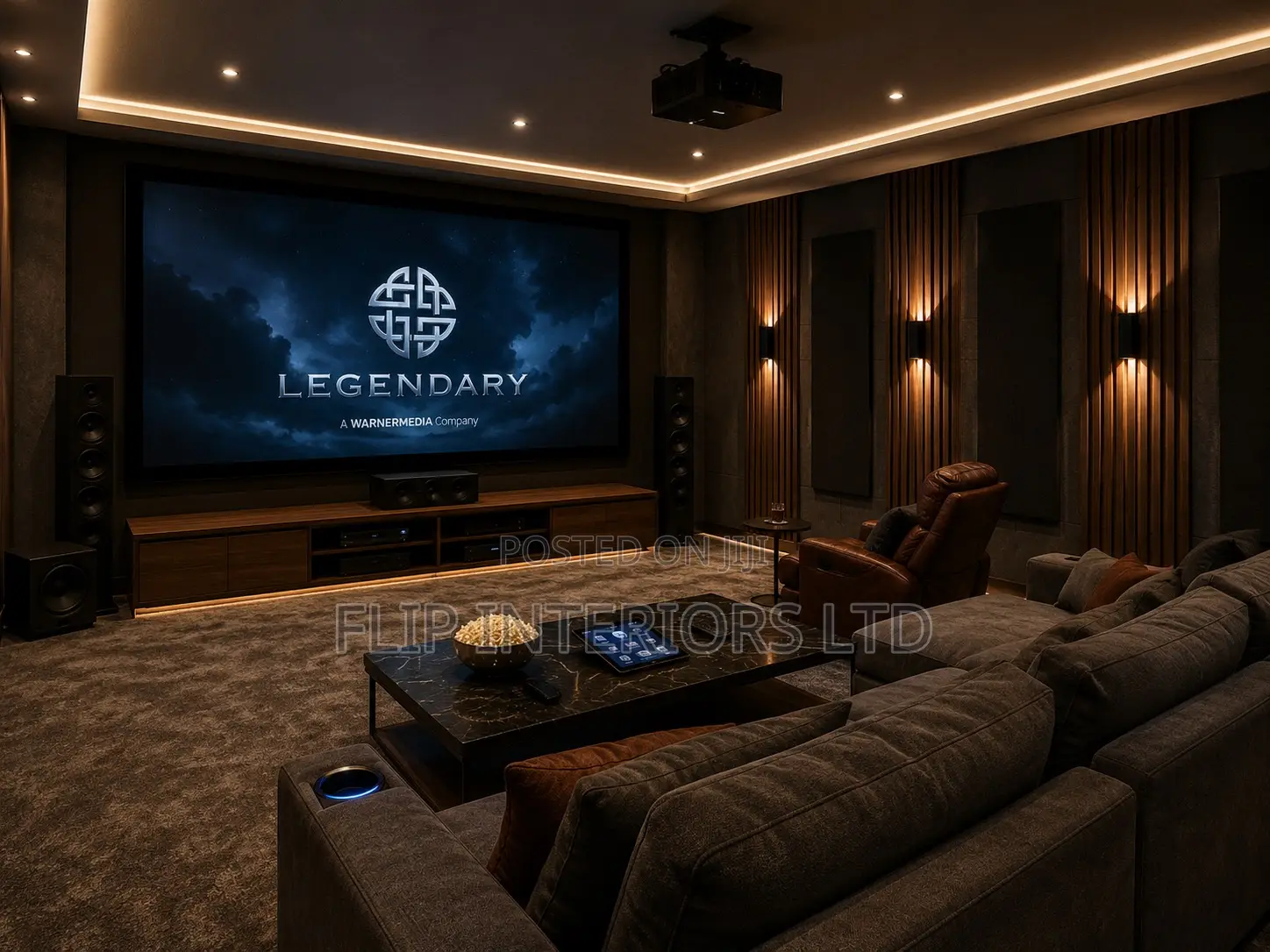 Modern Entertainment Room Construction Styling Solutions