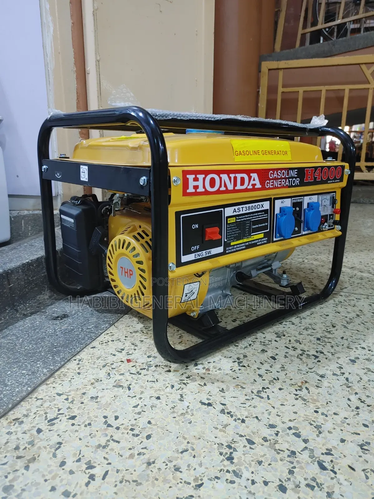 Gasoline Powered/Petrol Honda 4kva Durable Generator
