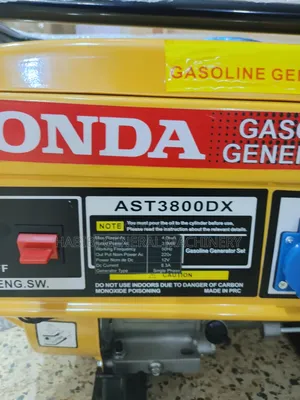 Gasoline Powered/Petrol Honda 4kva Durable Generator