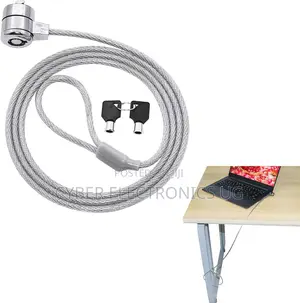 Laptop Computer Lock With 2 Keyed, Notebook Lock and Security Cable