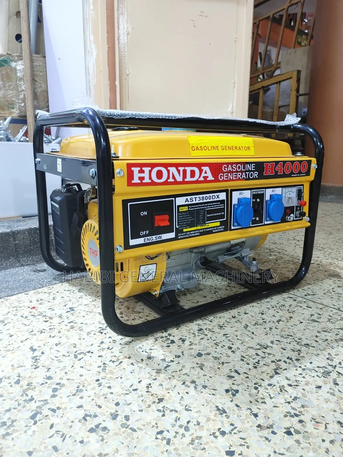 High Quality 4kva Gasoline/Petrol Honda Generator