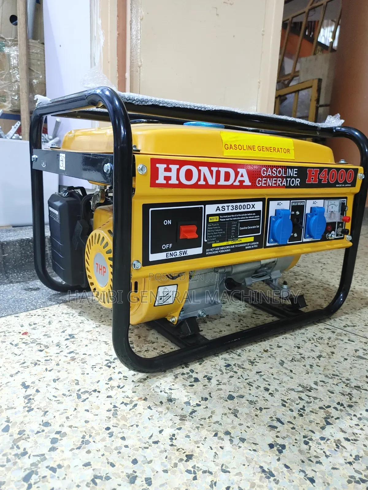 High Quality 4kva Gasoline/Petrol Honda Generator